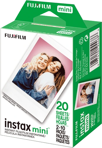Fujifilm Instax Mini film, 20 exposures