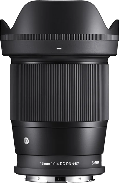 Sigma 16mm F1.4 DC DN, Sony E