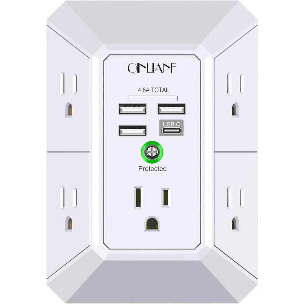 QINLIANF wall charger and surge protector