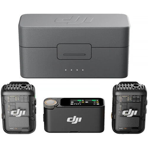 DJI Mic 2, 2 TX + 1 RX + charging case
