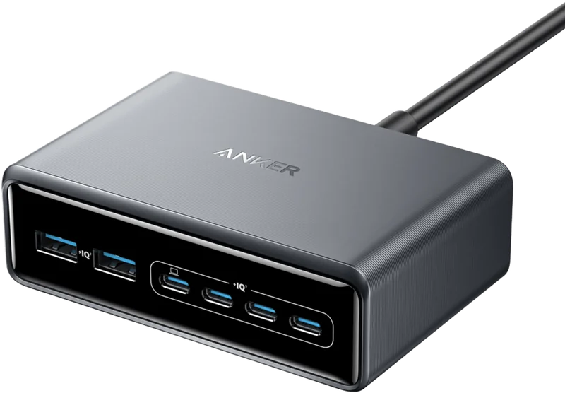 Anker Prime 200W desktop charger, 6 ports