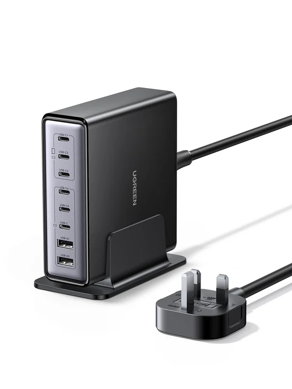 UGREEN Nexode 200W desktop charger, 8 ports